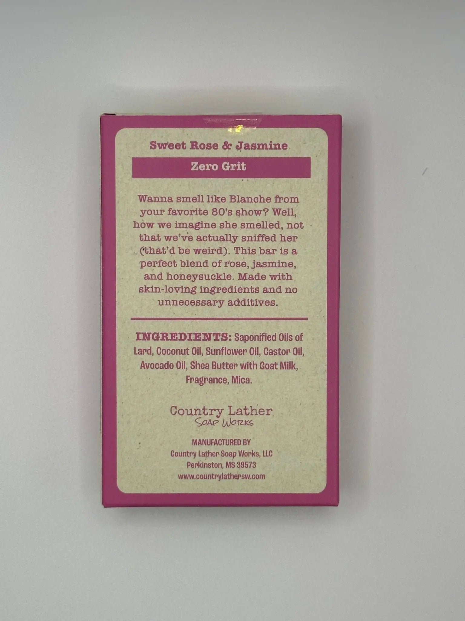 Devereaux Soap Bar, set of 30 Bars WHOLESALE by Country Lather Soap Works, natural skincare detail photo 5