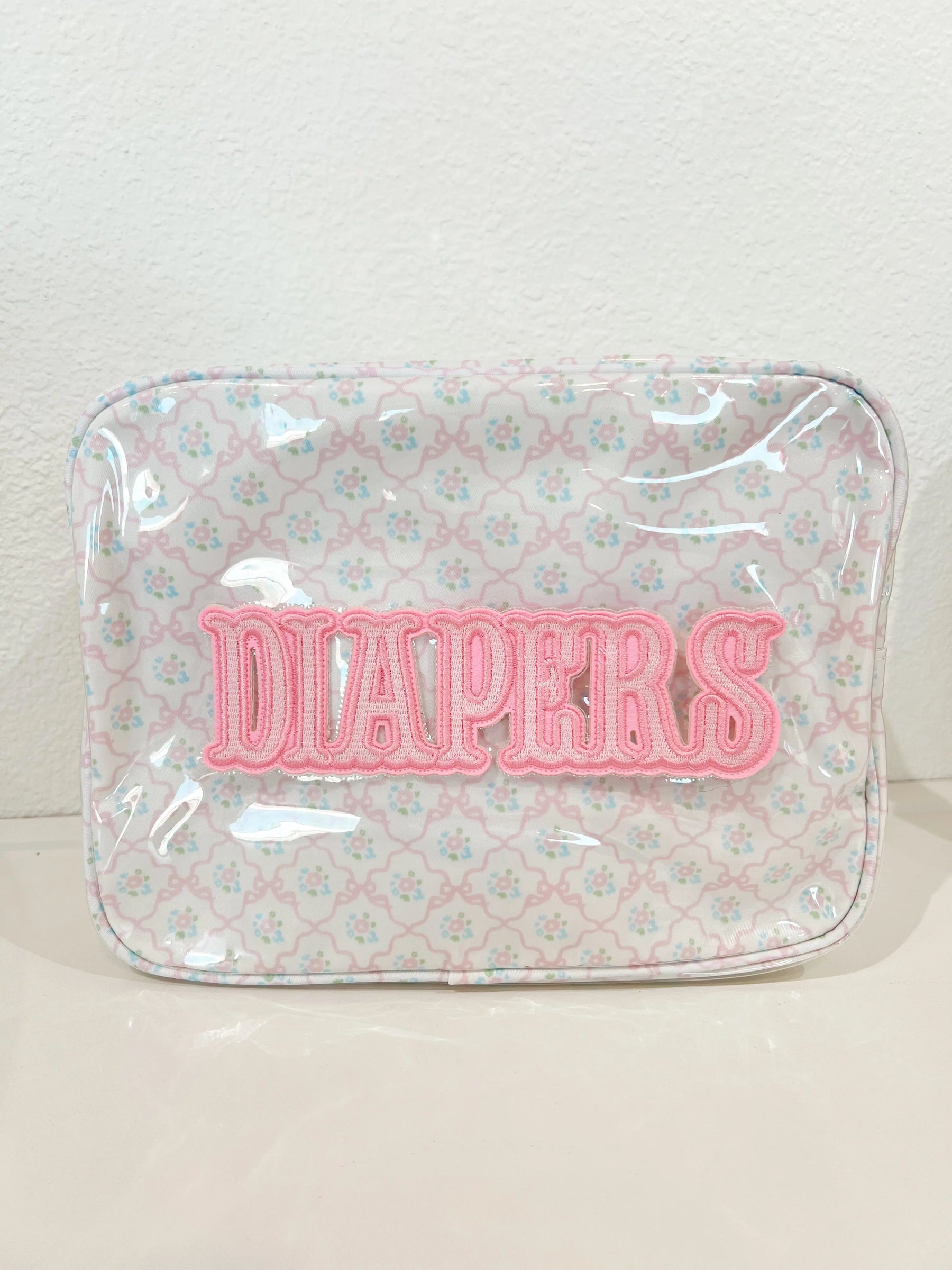 Diapers XL - Clear Coat Bag by KenzKustomz, handmade leather goods detail photo 16