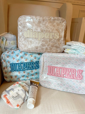 Diapers XL - Clear Coat Bag by KenzKustomz, handmade leather goods detail photo 21