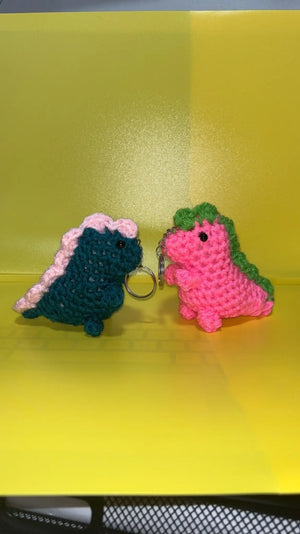 Dino Keychains by Klassy Krafts, 3D printed gift detail photo 2