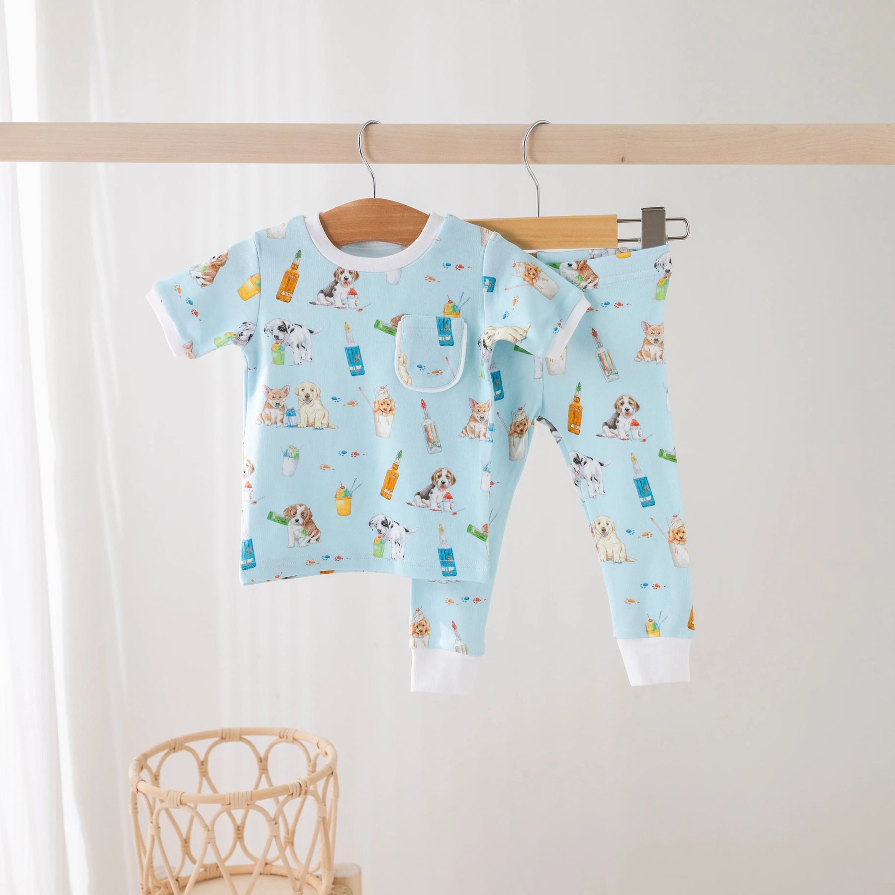 Dog Days of Summer Organic Cotton Pajamas Nola Tawk