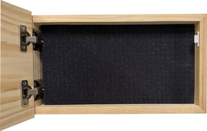 Dont Tread on Me Concealment Shelf - Quick Access Patriotic Hidden Gun Storage with Magnetic Lock - Safe & Secure Gun Concealment Furniture (Union)