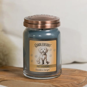 Doodle's Delight™ - Large Jar Candle (Collective) by The Candleberry® Candle Company, scented candle detail photo 3