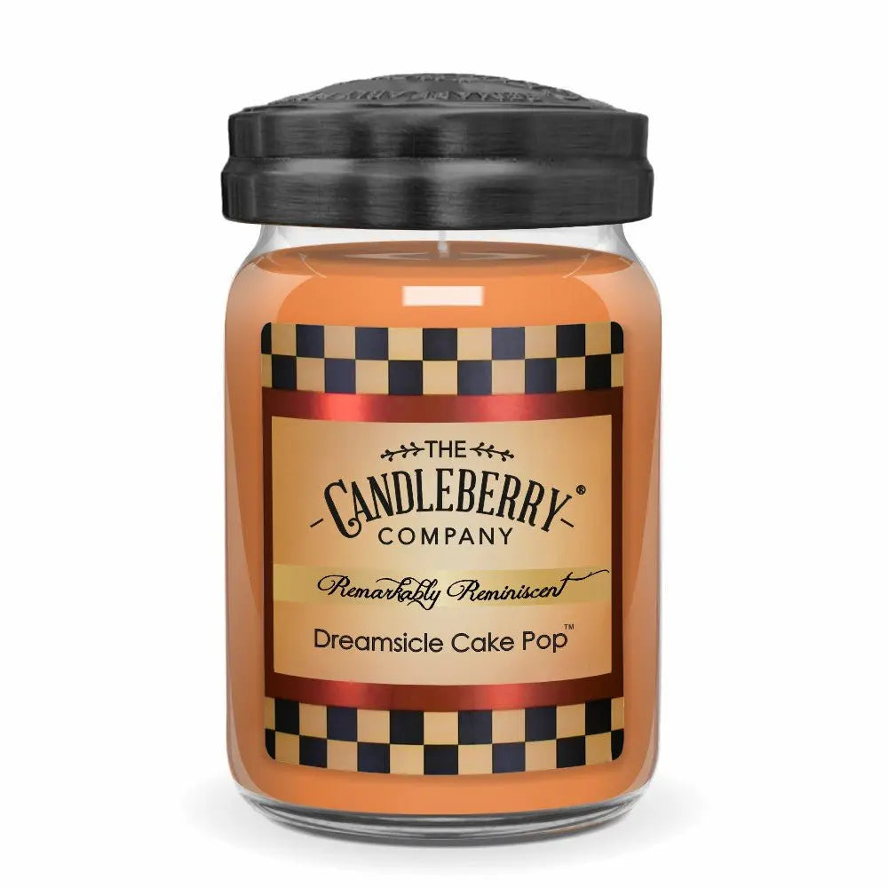Dreamsicle Cake Pop™, Large Jar Candle (Collective) The Candleberry® Candle Company