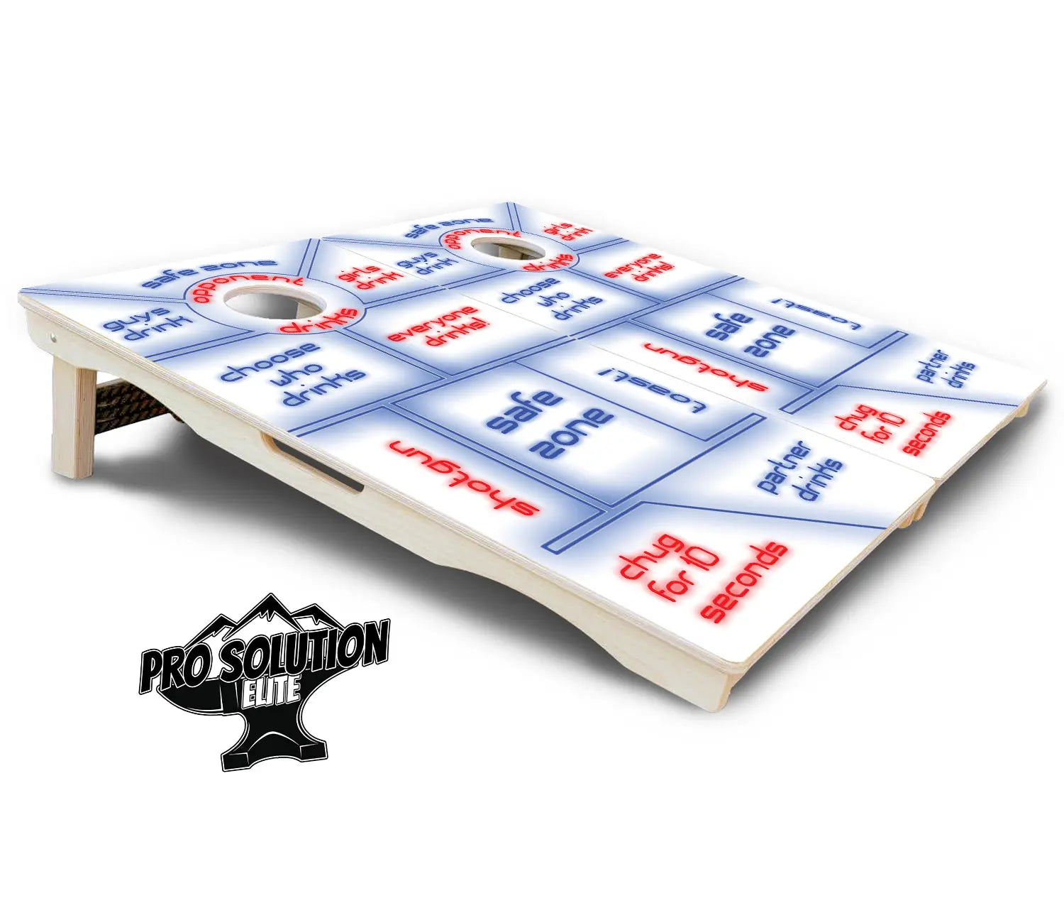 Drinking Game Cornhole Boards - Pro Solution Elite Series by Cornhole Solutions, custom cornhole board detail photo 10