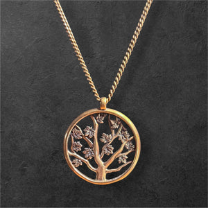 Tree of LIFE Necklace - Bronze Christian necklace by Forged By Fire - additional view 2
