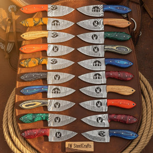 Frontier Emblem 20-Piece Knife Set by JW SteelCrafts