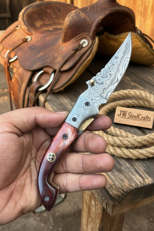 Twilight Burl Folder Knife product detail, view 6