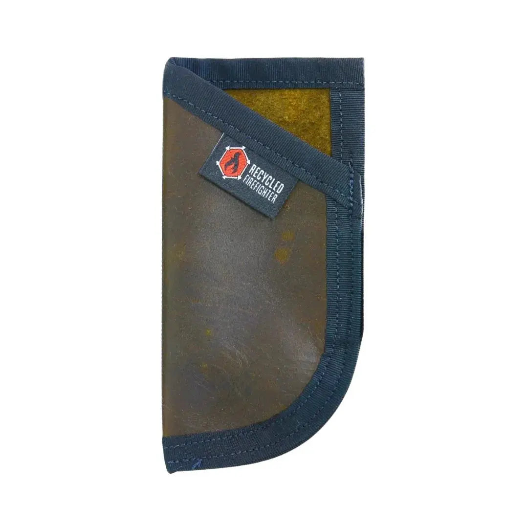 EDC Pocket Caddy by Recycled Firefighter, handmade leather goods detail photo 4