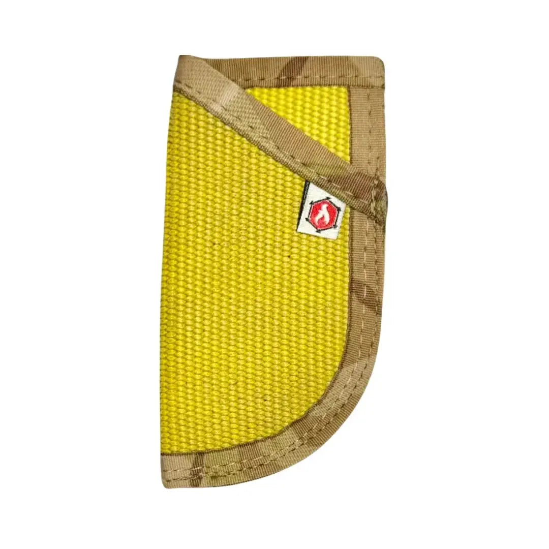 EDC Pocket Caddy by Recycled Firefighter, handmade leather goods detail photo 5