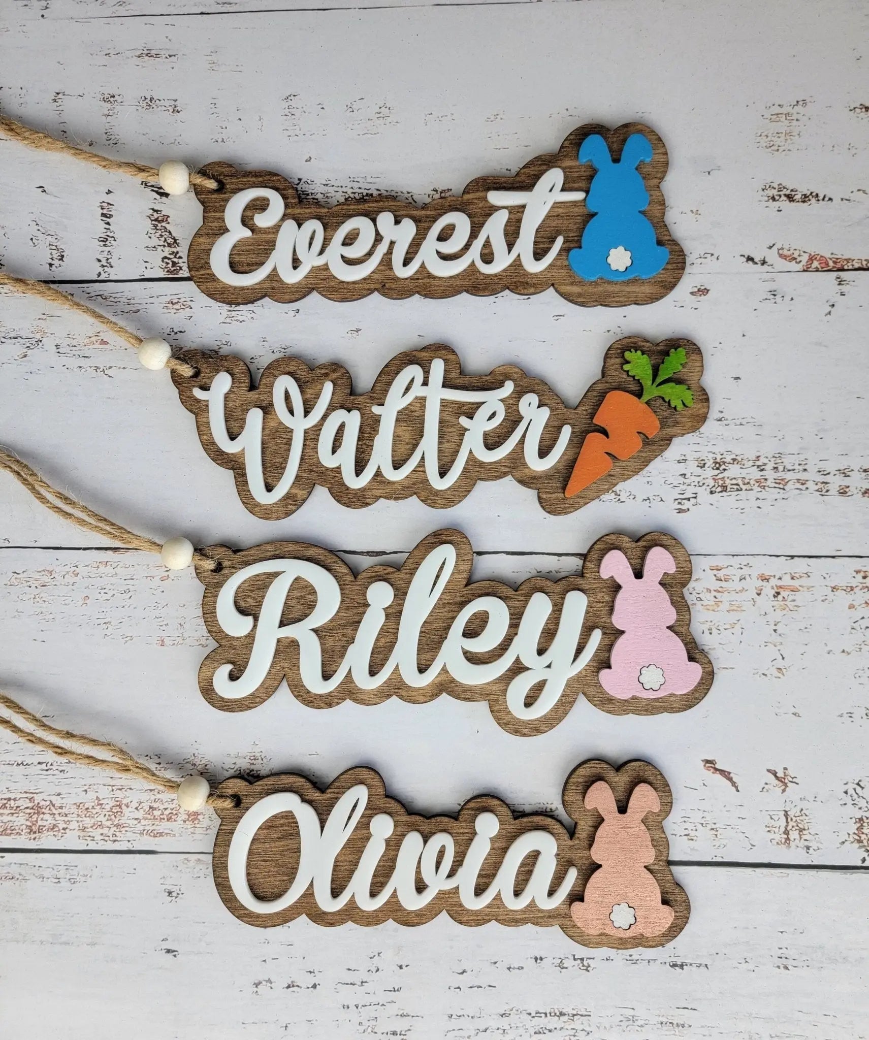 Easter Basket Tags by EverLee Creations, ornament main product photo
