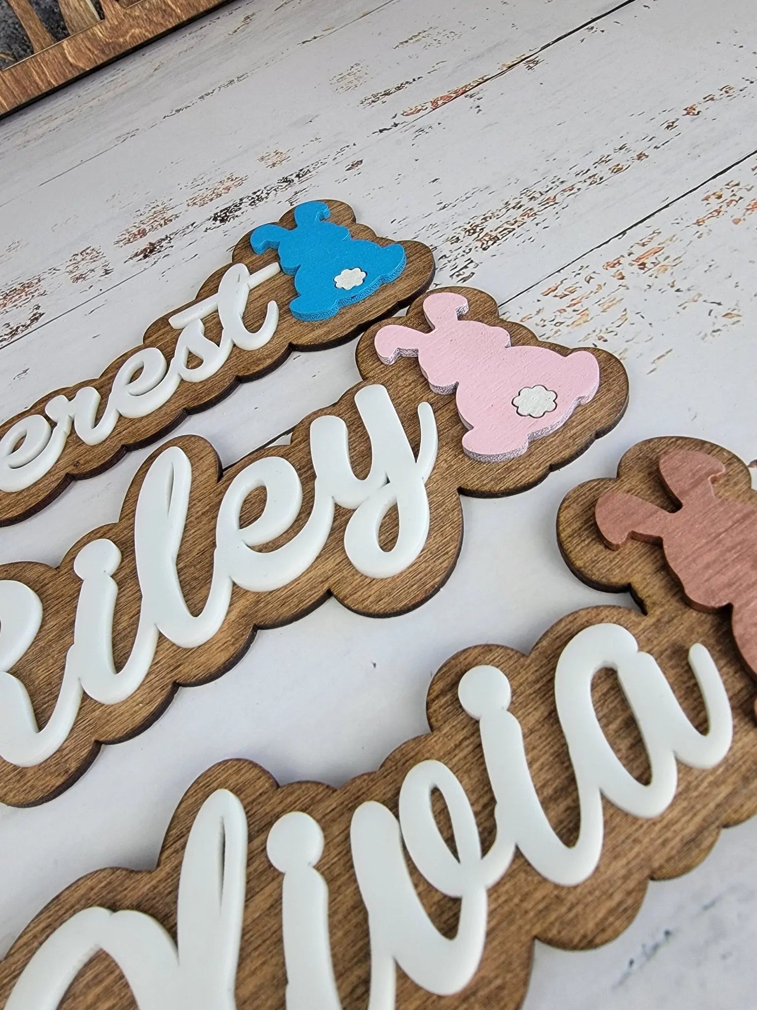 Easter Basket Tags by EverLee Creations, ornament detail photo 4