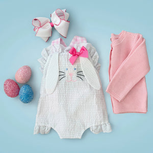 Easter Bunny Bubble by Seven Lantern Lane, children's boutique clothing detail photo 12