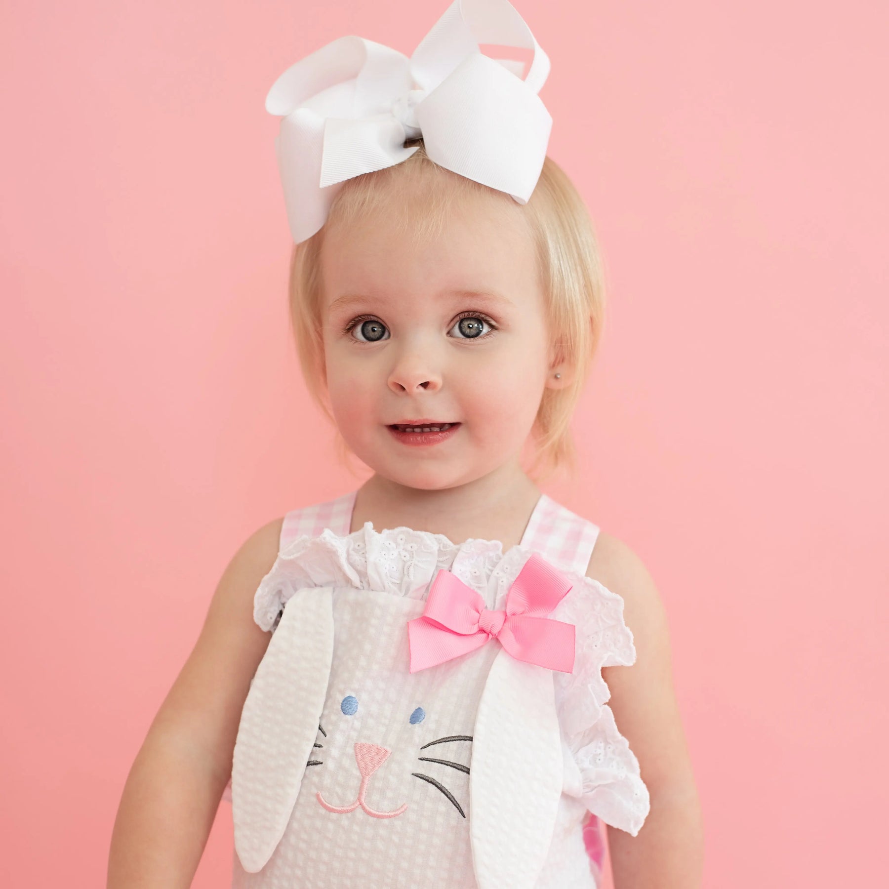 Easter Bunny Bubble by Seven Lantern Lane, children's boutique clothing detail photo 15