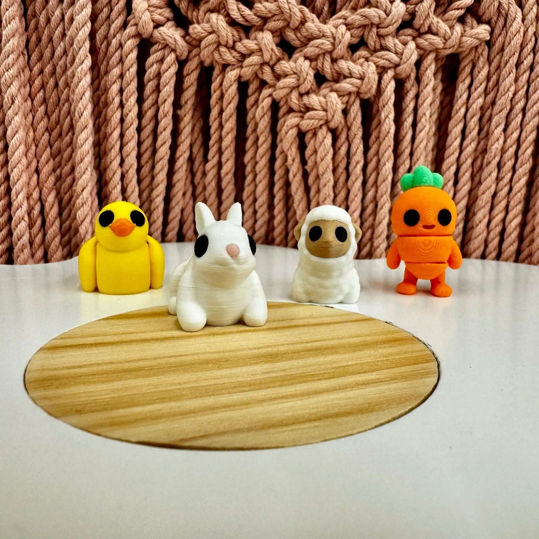 Easter Friends Bundle by Mushroom Lady Co, 3D printed toy detail photo 2