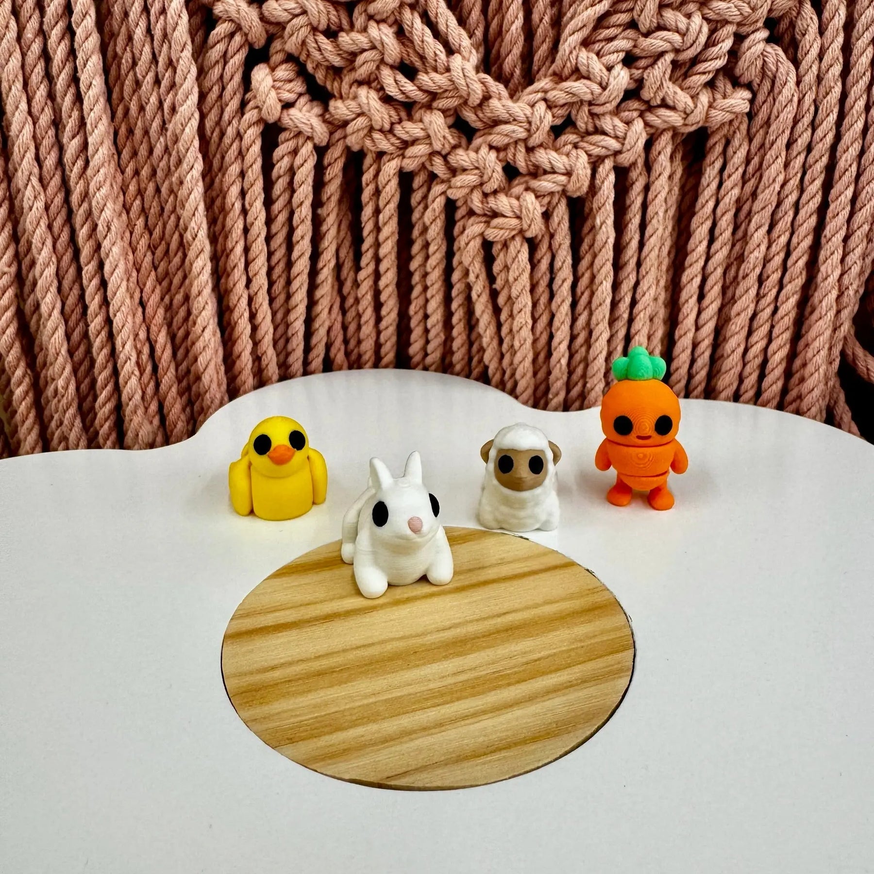 Easter Friends Bundle by Mushroom Lady Co, 3D printed toy detail photo 3