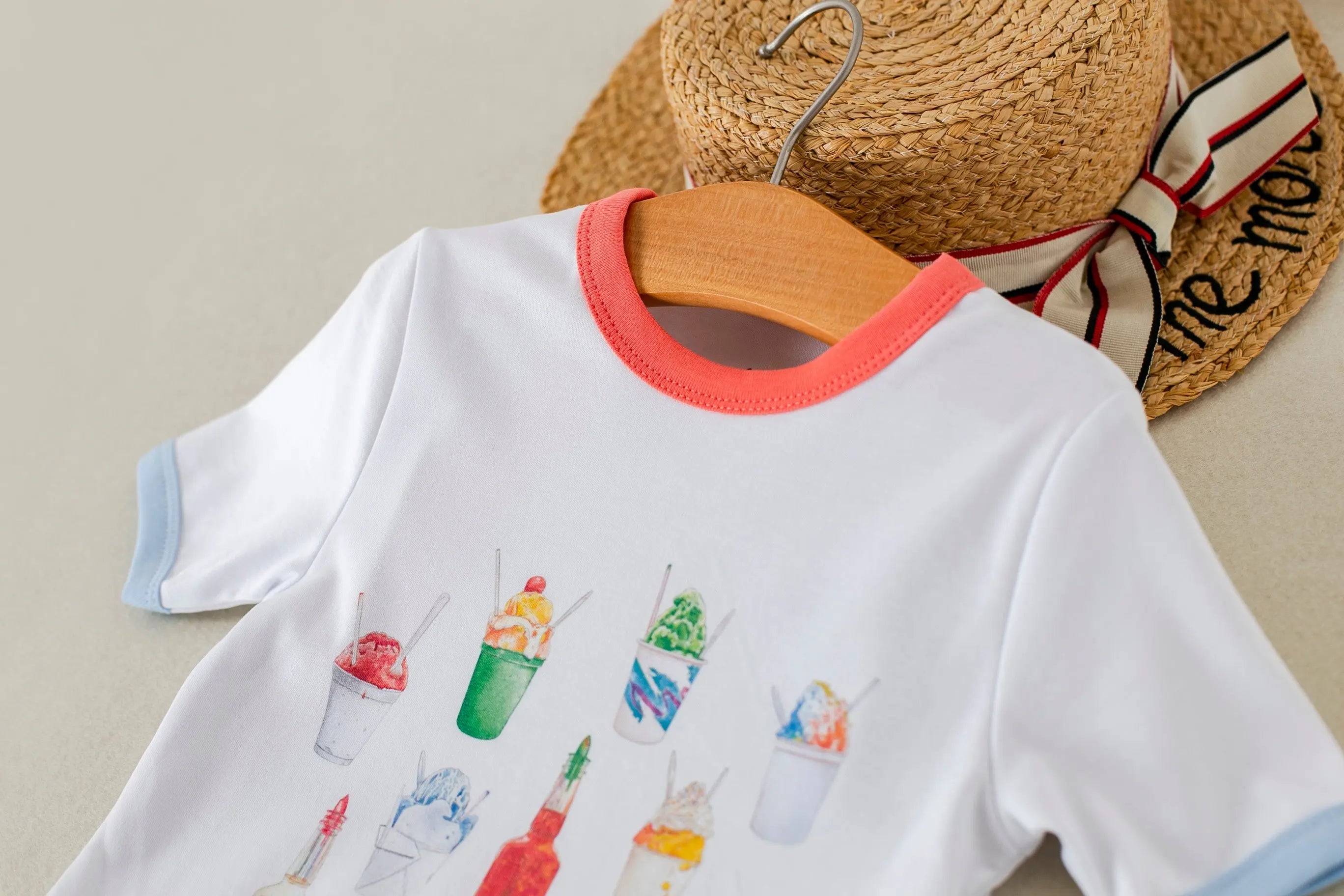 Eat More Snoballs Organic Cotton Kids Tshirt Nola Tawk