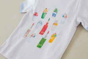 Eat More Snoballs Organic Cotton Kids Tshirt by Nola Tawk, Southern lifestyle apparel detail photo 3