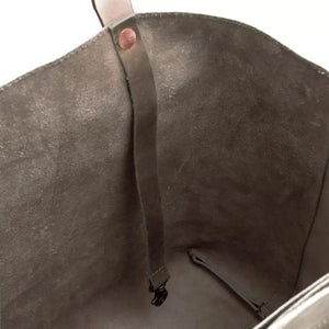 Eden LARGE Leather Tote Bag - Classic by Mission Mercantile Leather Goods, handmade leather goods detail photo 11