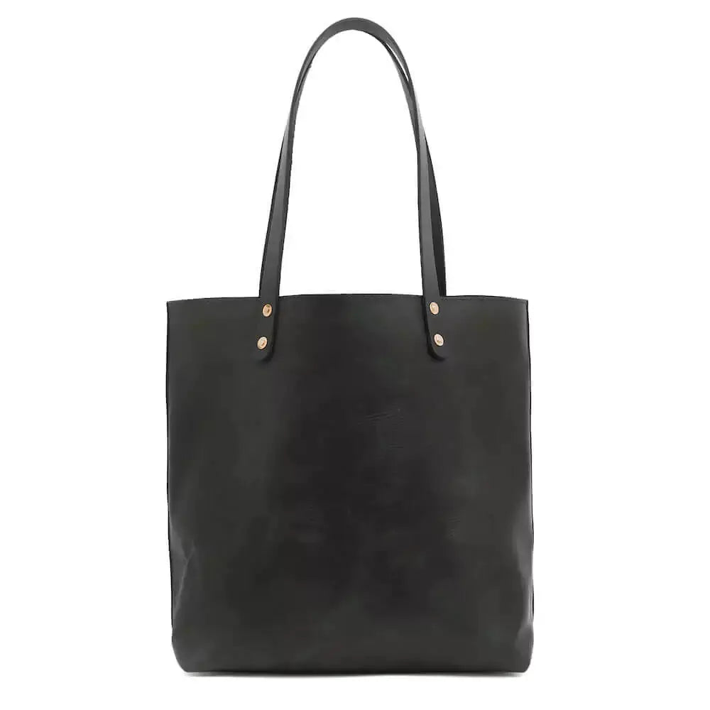 Eden LARGE Leather Tote Bag - Classic by Mission Mercantile Leather Goods, handmade leather goods detail photo 24