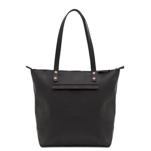 Eden LARGE Leather Tote Bag - Zippered by Mission Mercantile Leather Goods, handmade leather goods detail photo 15