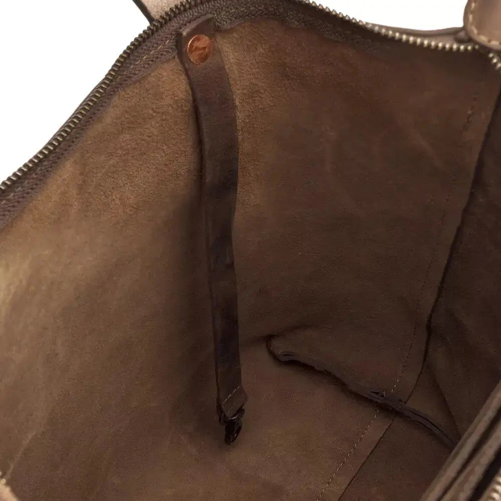 Eden MEDIUM Leather Tote Bag - Zippered Mission Mercantile Leather Goods