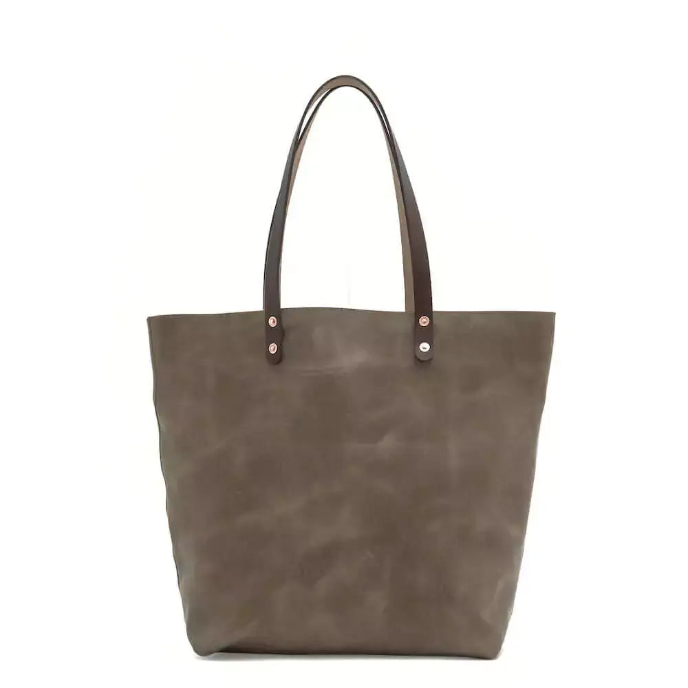 Eden OVERSIZED Leather Tote Bag - Classic Mission Mercantile Leather Goods