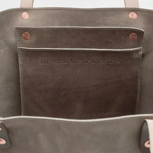 Eden OVERSIZED Leather Tote Bag - Classic Mission Mercantile Leather Goods