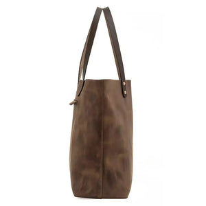 Eden OVERSIZED Leather Tote Bag - Classic Mission Mercantile Leather Goods