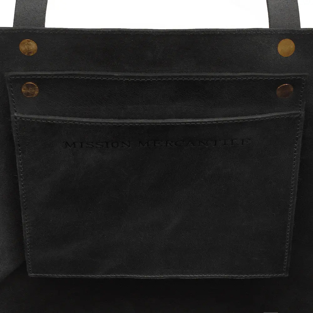 Eden OVERSIZED Leather Tote Bag - Classic Mission Mercantile Leather Goods