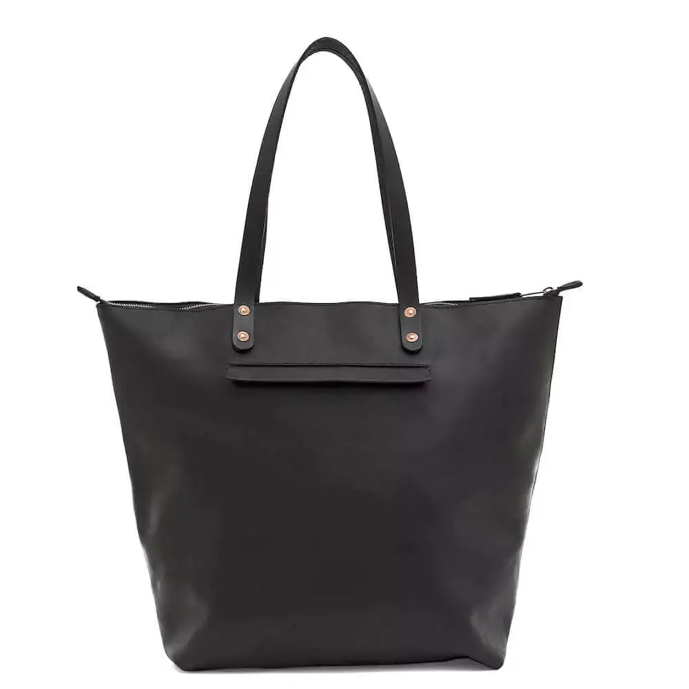 Eden OVERSIZED Leather Tote Bag - Zippered Mission Mercantile Leather Goods