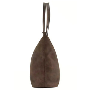 Eden OVERSIZED Leather Tote Bag - Zippered Mission Mercantile Leather Goods
