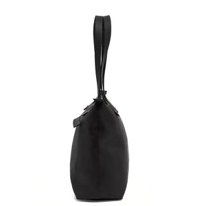 Eden SMALL Leather Tote Bag - Zippered by Mission Mercantile Leather Goods, handmade leather goods detail photo 17
