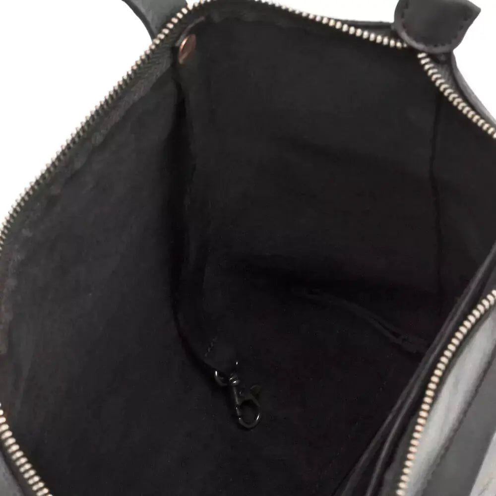 Eden SMALL Leather Tote Bag - Zippered by Mission Mercantile Leather Goods, handmade leather goods detail photo 21
