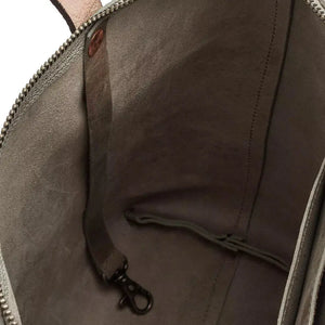 Eden SMALL Leather Tote Bag - Zippered by Mission Mercantile Leather Goods, handmade leather goods detail photo 32