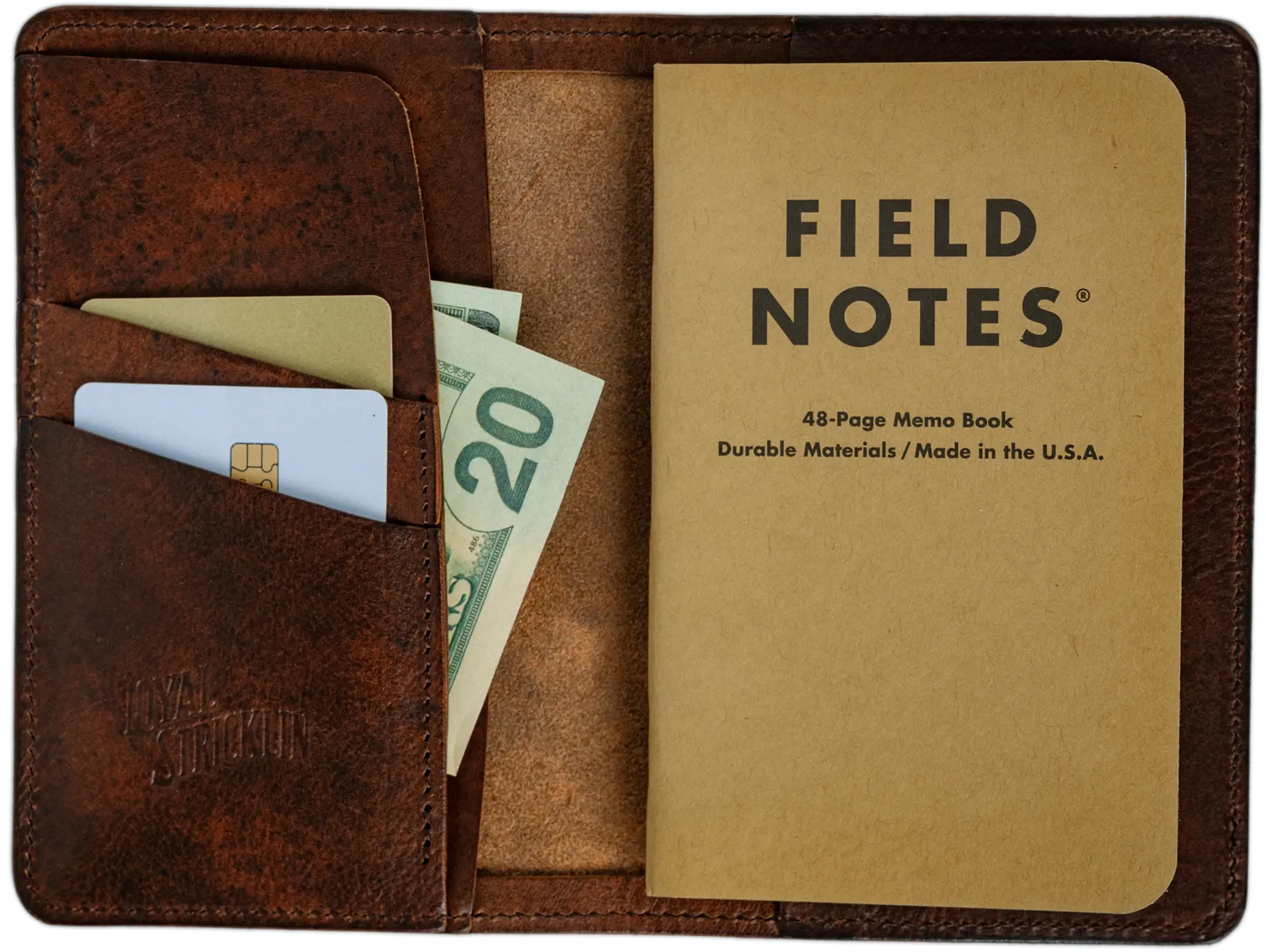 Edison Wallet - Cognac Loyal Stricklin