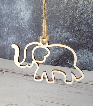 Elephant Friendship Sisterhood Ornament by EverLee Creations, Southern home decor detail photo 4