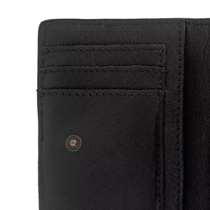 Ellie Leather Wallet by Mission Mercantile Leather Goods, handmade leather goods detail photo 8
