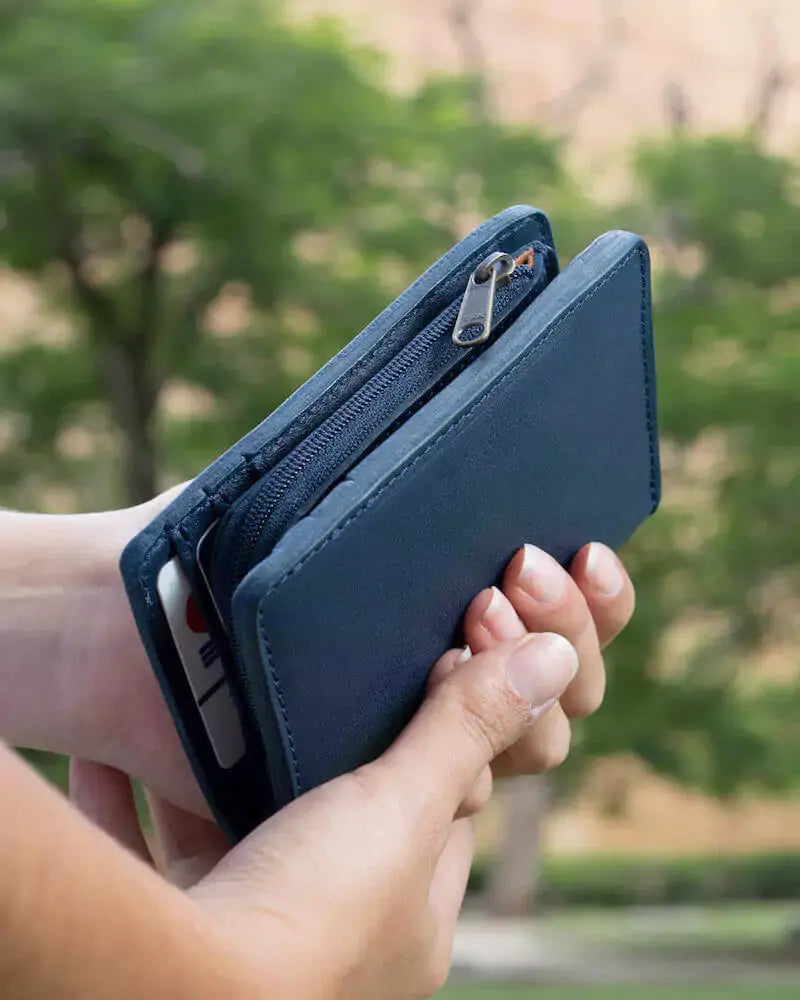 Ellie Leather Wallet by Mission Mercantile Leather Goods, handmade leather goods detail photo 15