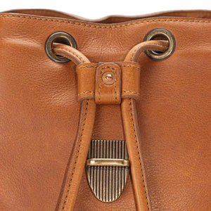 Ellington Leather Backpack by Mission Mercantile Leather Goods, handmade leather goods detail photo 13