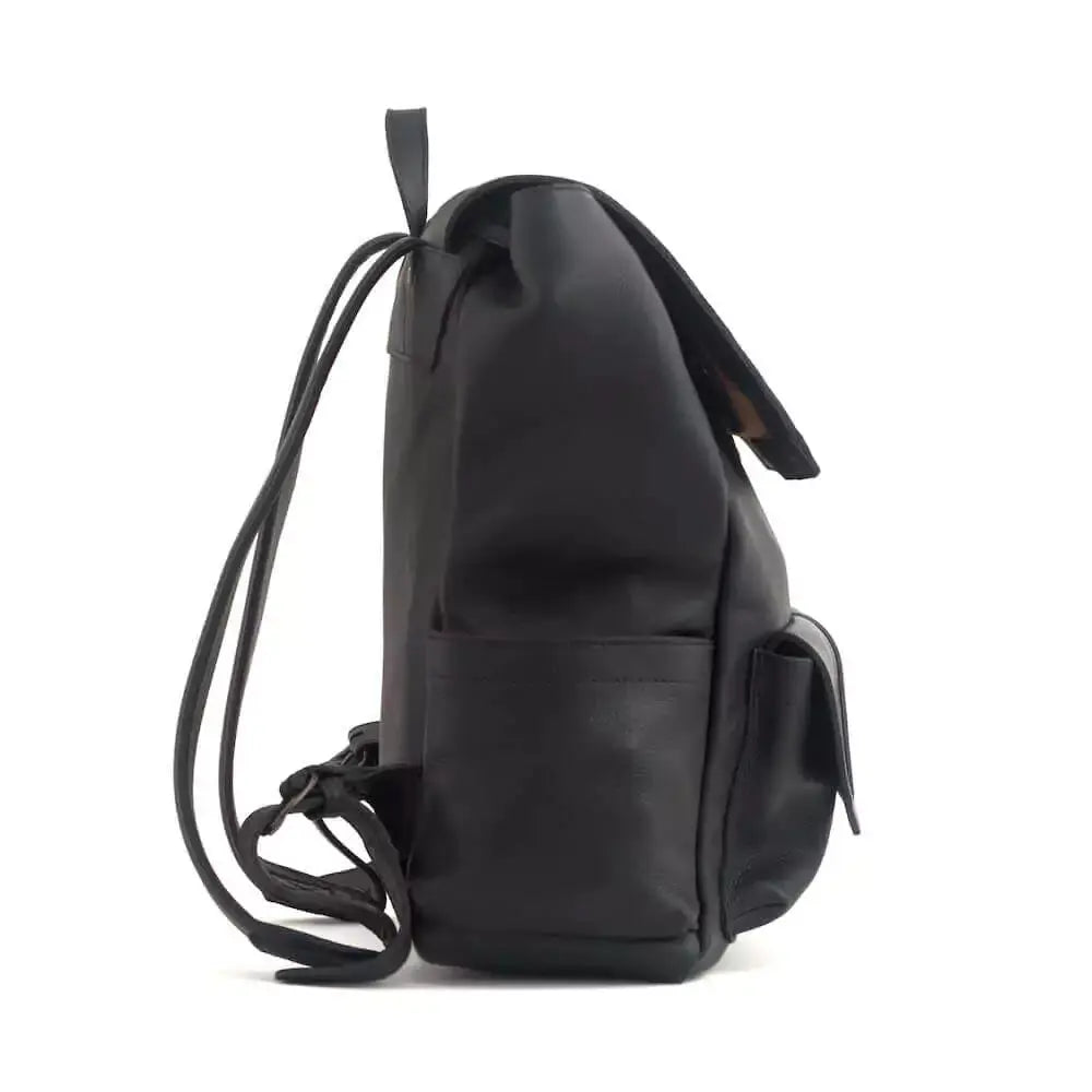 Ellington Leather Backpack by Mission Mercantile Leather Goods, handmade leather goods detail photo 17