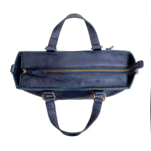 Ellington Leather Market Tote by Mission Mercantile Leather Goods, handmade leather goods detail photo 23