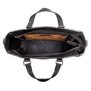 Ellington Leather Market Tote by Mission Mercantile Leather Goods, handmade leather goods detail photo 41