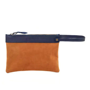 Ellington Zippered Pouch by Mission Mercantile Leather Goods, handmade leather goods detail photo 7