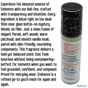 Eminence Roll-On Oil – Luxe Vibes in Your Pocket | ResilScents™ by ResilScents, scented candle detail photo 2