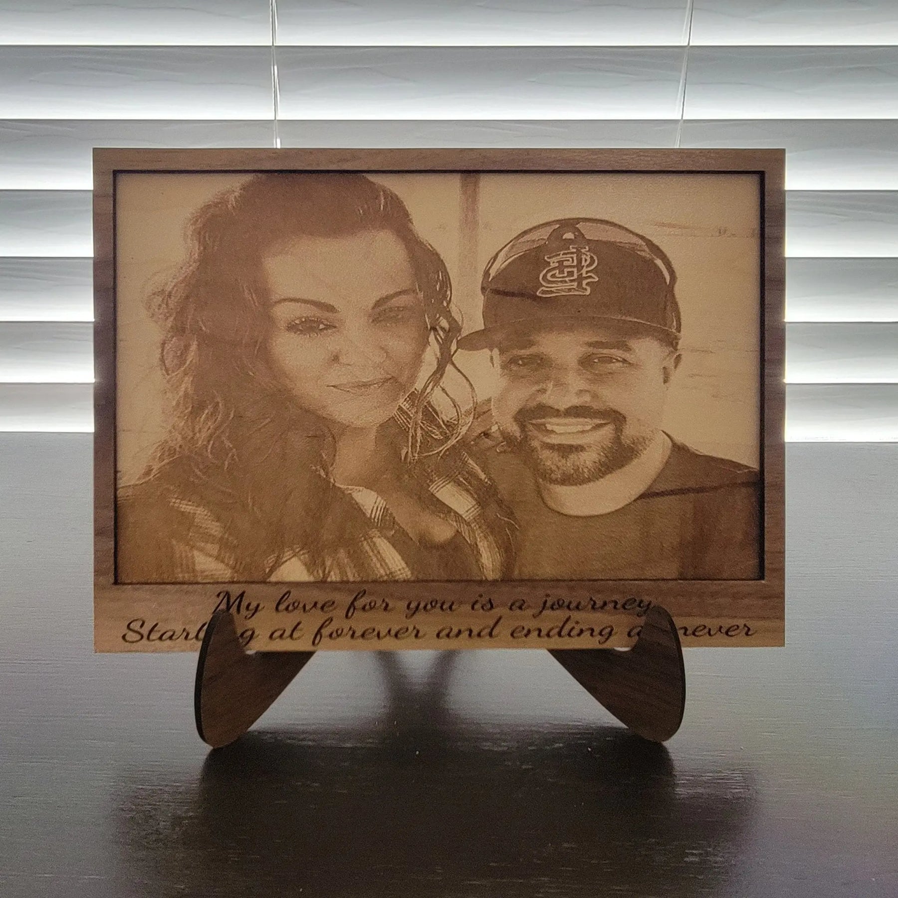 Engraved Wood Photo by EverLee Creations, Southern home decor detail photo 4