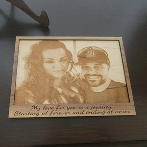 Engraved Wood Photo by EverLee Creations, Southern home decor detail photo 5