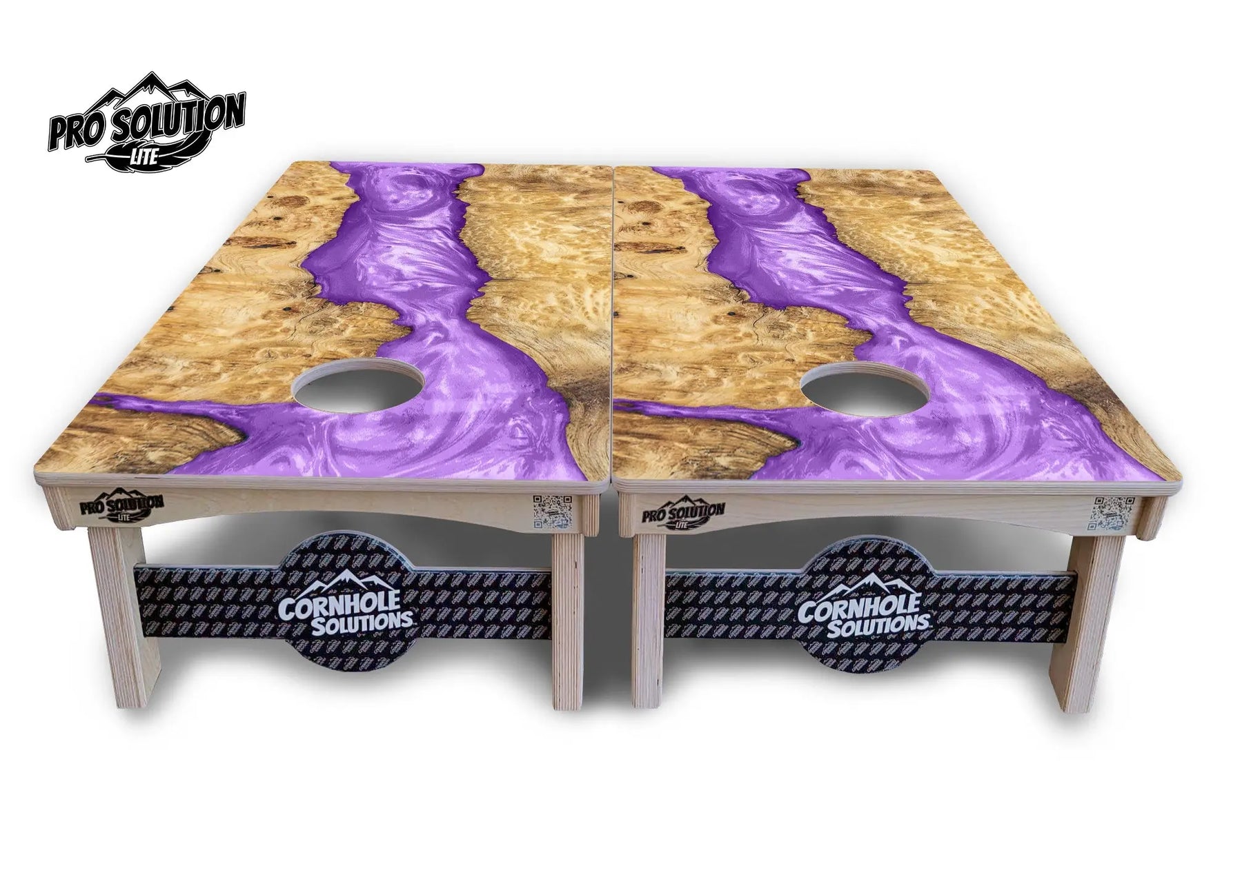 Epoxy Color Options Cornhole Boards (not actual epoxy) - Pro Solution Lite Series by Cornhole Solutions, custom cornhole board detail photo 18