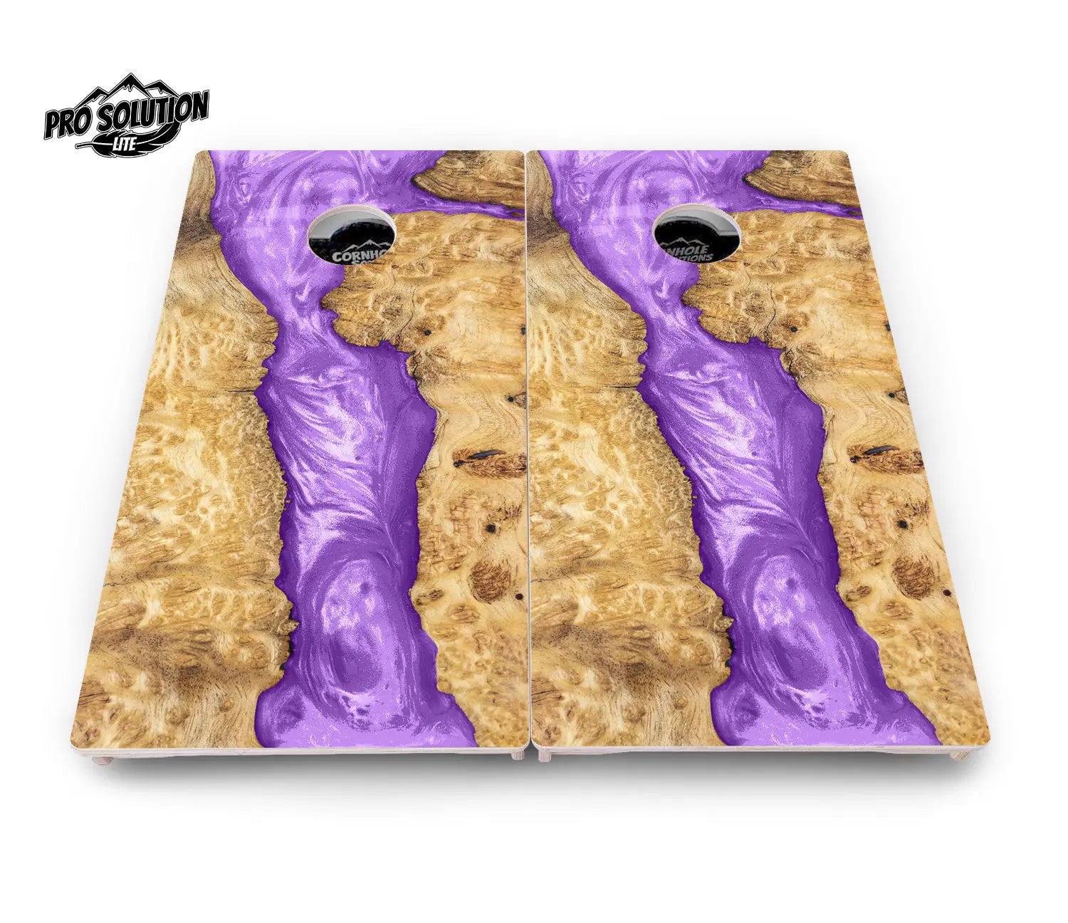 Epoxy Color Options Cornhole Boards (not actual epoxy) - Pro Solution Lite Series by Cornhole Solutions, custom cornhole board detail photo 19