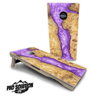 Epoxy Color Options Cornhole Boards (not actual epoxy) - Pro Solution Lite Series by Cornhole Solutions, custom cornhole board detail photo 20